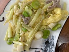 茭儿菜炒鸡蛋-广迎居老正兴菜馆