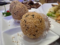 芝麻金沙煎堆-乙龍天