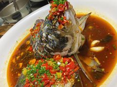 老坛剁椒鱼头-洞庭渔人(沙湾店)