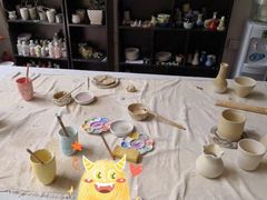 -馆陶手作坊DIY·陶艺·石塑粘土·石膏娃娃(车陂店)
