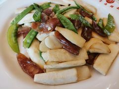 茭白炒腊肠-万宝海鲜舫(劳动公园店)
