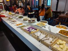自助取餐区-清心素食自助餐厅(夫子庙店)