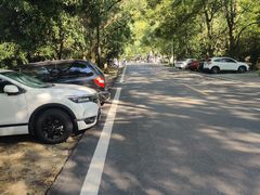 景区外面小路停车场-瑶琳仙境