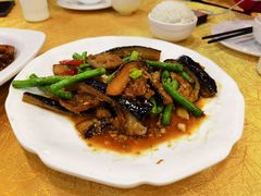 茄子酱爆豆角-汇景花园酒家(基立下道店)