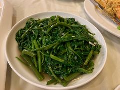 蒜蓉空心菜-真浪花园海鲜餐馆