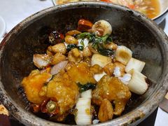 咸鱼鸡粒茄子煲-尚一汤 广东炖汤(金桥国际店)