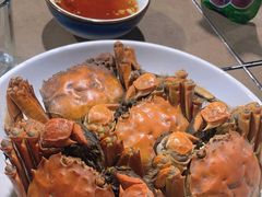 蒸河蟹-听风阁农家私房菜茶楼(龙坞店)
