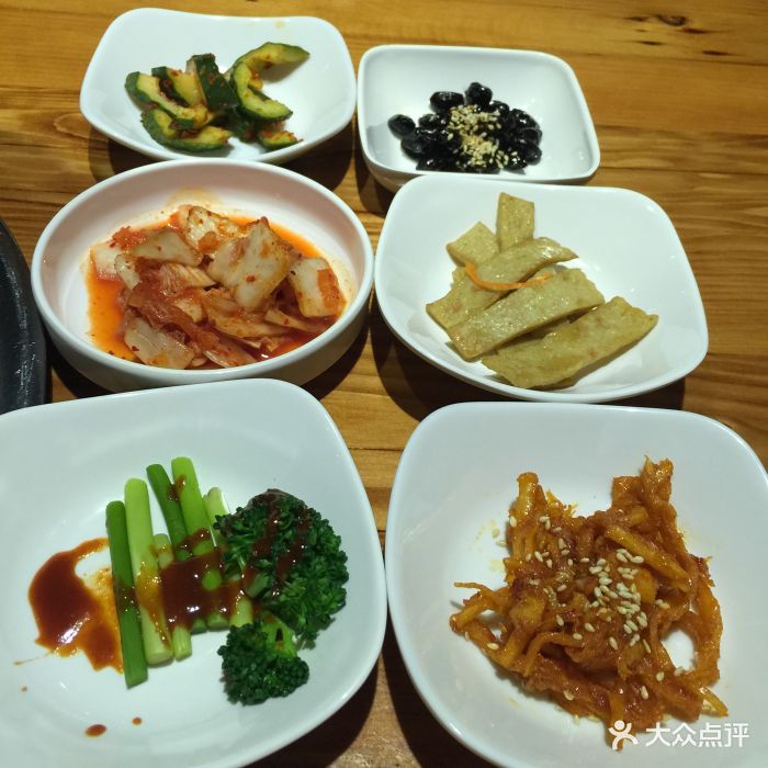 秘苑韩餐厅·炭火烤肉(天津远洋未来广场店)餐前小菜图片 - 第1张