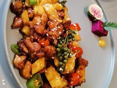 凤梨鸡腿肉-甜阿姨·天台花园私房菜(万松园店)