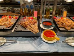 -亚龙湾希尔顿自助餐厅·海鲜·烧烤·沙滩BBQ·现场乐队