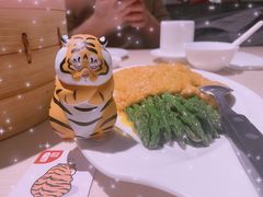 蟹粉炒芦笋-鼎泰丰(渔阳店)