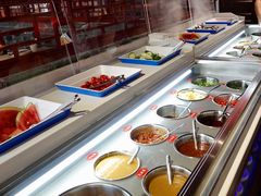 自助调料区-祥源胡同·涮牛羊肉火锅(花桥店)