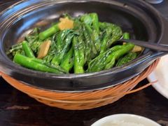 椒腐炒通菜-猪肉婆私房菜(容桂总店)