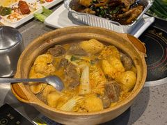 香辣牛腩煲-邢氏老太太烧烤(南山店)