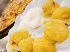 -粘豆包柴火铁锅炖