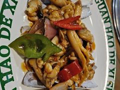 鼓椒炒圣子-蚝得喜海鲜(东城店)