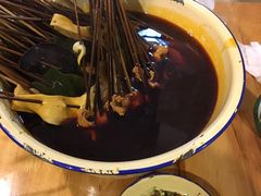 -拈签一笑黄牛肉辣卤串串