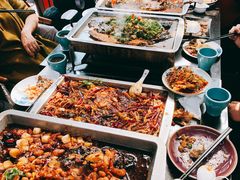油泼肥肠烤鱼（清江鱼/斤）-锦尚阁烤鱼•天津菜(宣武门胡同店)