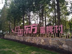 -田园东方蜜桃村的田野营地