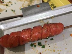烤台湾香肠-木屋烧烤(大运店)