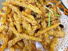 芝麻土豆丝-西大酒店