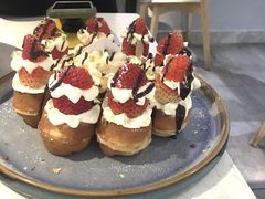 草莓忌廉华夫饼-BE BRIGHT KITCHEN(正佳广场店)