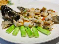 蒜香古法蒸老虎斑-北京厨房(SKP店)