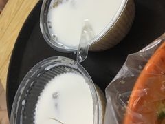 桃胶+牛奶-小草糖水(海棠村店)