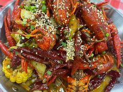 香汁大虾-草本味·市井羊肉馆·烧烤·龙虾·口味菜(新开铺总店)