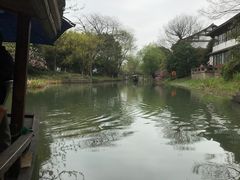-摇橹船上船码头
