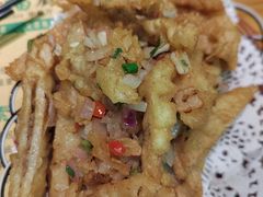 椒盐藕条-我家福厨(万达中餐厅店)