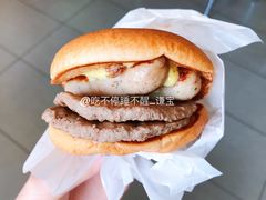 不素之霸双层牛堡套餐-麦当劳(七宝乐购店)