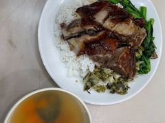 鹅腿饭-大聪烧鹅快餐店(梅林店)