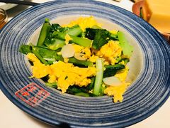 鸡蛋虾皮小白菜-小吊梨汤·北京菜·烤鸭(鸟巢店)