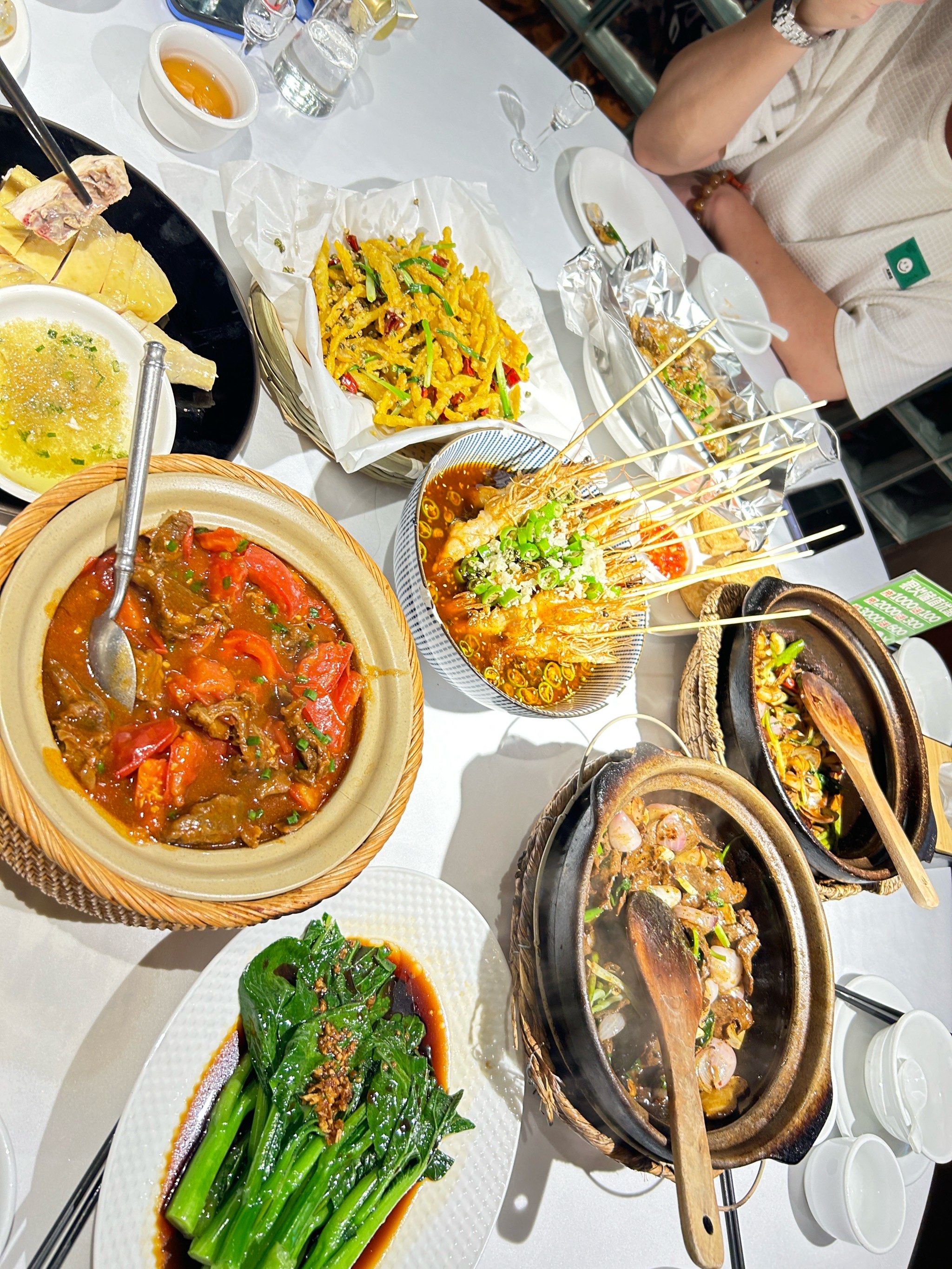 和朋友一起的美食大餐