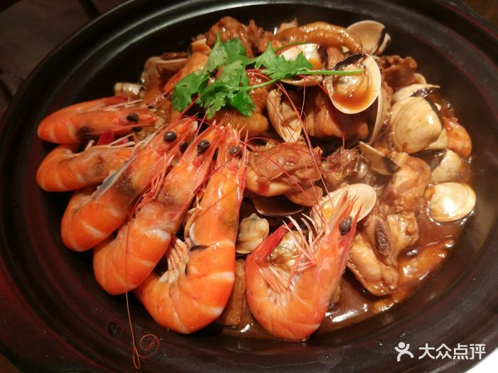 龙釜凤-鸡煲-大闸蟹-田鸡(东晓南店)海鲜鸡煲图片 - 第19张