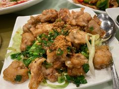 椒盐牛蛙-半岛海鲜酒家