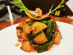 秋葵炒土豆-哈努曼印度餐厅(吴泾宝龙广场店)