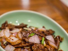 京葱爆猪肝-虎哥私房菜(馒头山店)