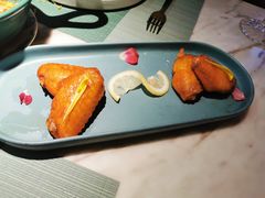 BBQ鸡翅-蜜桃花开·中西融合菜E&W(南长街店)