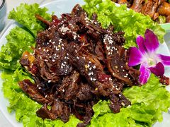 牛肉干-乡村菜馆特色临沂炒鸡(振兴路店)
