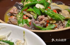 Green Pepper Stewed Softshell Turtle