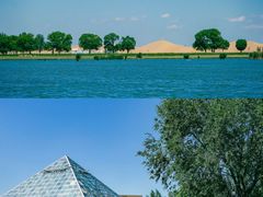 -亿利库布其七星湖沙漠生态旅游区