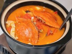 梭子蟹番茄豆腐煲-菲乐餐厅(三十年经营·湖滨路店)