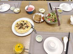 菌菇披萨-格桑花开药膳蔬食文化空间
