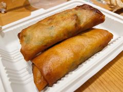 芥菜虾仁春卷-鲜得来排骨年糕(豫园店)
