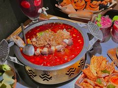 -探鱼·鲜青椒爽麻烤鱼(番禺万达店)