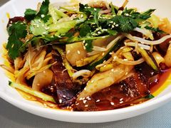 凉皮拌牛肉-旺顺阁鱼头泡饼(小红门店)