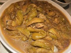 茄子炖蚬子-日丰园海肠水饺·老字号大连海鲜(和平广场店)