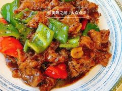 铁板黑椒牛柳-福来居烤鸭店(天坛二店)
